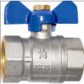 Brass Full Port Valve with Butterfly Handle/Ball Valve (a. 0110)